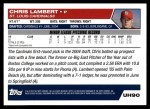 2005 Topps Update #90  Chris Lambert  Back Thumbnail