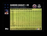 2007 Topps Update #107  Damion Easley  Back Thumbnail