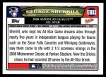 2008 Topps Update #83   -  George Sherrill All-Star Back Thumbnail