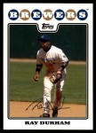 2008 Topps Update #188  Ray Durham  Front Thumbnail