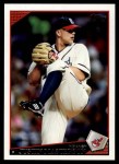 2009 Topps Update #110  Justin Masterson  Front Thumbnail