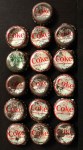 1967 Coca-Cola National League All-Star Coke Baseball Bottle Caps Near Complete Set Back Thumbnail