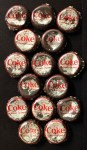 1967 Coca-Cola    National League All-Star Coke Baseball Bottle Caps Near Complete Set Back Thumbnail