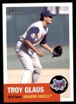 2002 Topps Heritage #42  Troy Glaus  Front Thumbnail