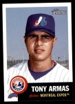 2002 Topps Heritage #313  Tony Armas Jr.  Front Thumbnail