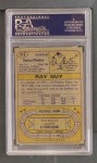 1974 Topps #219 Ray Guy Back Thumbnail