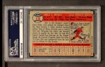 1957 Topps #18 Don Drysdale Back Thumbnail