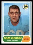 1968 Topps #92  Tom Goode  Front Thumbnail