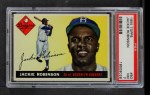 1955 Topps #50 Jackie Robinson Front Thumbnail