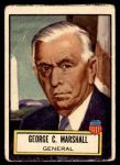 1952 Topps Look 'N See #107  George Marshall  Front Thumbnail