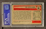 1954 Bowman #66 TED Ted Williams Back Thumbnail