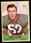 1967 Philadelphia #138  Dave Lloyd  Front Thumbnail
