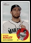 2012 Topps Heritage #366  Dustin Ackley  Front Thumbnail