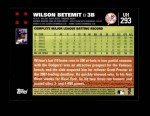 2007 Topps Update #293  Wilson Betemit  Back Thumbnail