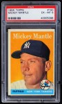 1958 Topps #150 Mickey Mantle Front Thumbnail
