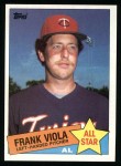 1985 Topps #710  Frank Viola  Front Thumbnail
