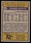 1979 Topps #277  James Jim Scott  Back Thumbnail