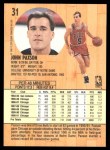 1991 Fleer #31 John Paxson Back Thumbnail