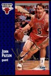 1991 Fleer #31 John Paxson Front Thumbnail