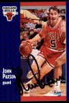 1991 Fleer #31 John Paxson Front Thumbnail