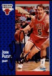 1991 Fleer #31 John Paxson Front Thumbnail