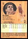 1991 Fleer #32 Will Perdue Back Thumbnail
