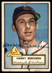 1952 Topps #263  Harry Brecheen  Front Thumbnail