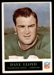 1965 Philadelphia #134  Dave Lloyd   Front Thumbnail