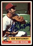 1976 Topps #523 Bob Montgomery Front Thumbnail
