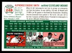 1954 Topps Archives #248 Al Smith Back Thumbnail