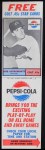 1963 Pepsi Cola Colt 45s     Front Thumbnail