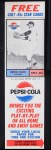 1963 Pepsi Cola Colt 45s     Front Thumbnail