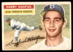 1956 Topps #79 Sandy Koufax Front Thumbnail