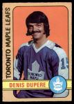 1972 O-Pee-Chee #167  Denis Dupere  Front Thumbnail