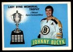 1971 O-Pee-Chee #249   -  Johnny Bucyk Byng Throphy Front Thumbnail
