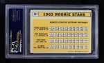 1963 Topps #537 - Pete Rose / Al Weis / Ken McMullen / Pedro Gonzalez #537 Rookie Stars Back Thumbnail