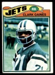 1977 Topps #306  Clark Gaines  Front Thumbnail