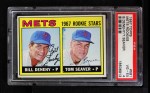 1967 Topps #581 - Tom Seaver / Bill Denehy Mets Rookies Front Thumbnail