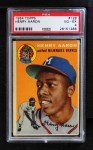 1954 Topps #128 Hank Aaron Front Thumbnail