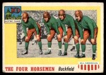 1955 Topps #68 - Jim Crowley / Elmer Layden / Don Miller / Harry Stuhldreher Four Horsemen Front Thumbnail