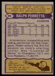 1979 Topps #88  Ralph Perretta  Back Thumbnail