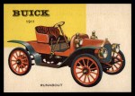1954 Topps World on Wheels #9   Buick Bug Runabout 1911 Front Thumbnail