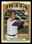  Baseball MLB 1972 Topps #750 Willie Horton Tigers :  Collectibles & Fine Art