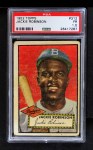 1952 Topps #312 Jackie Robinson Front Thumbnail