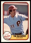 1981 Fleer #27  Tim McCarver  Front Thumbnail