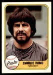 1981 Fleer #385  Enrique Romo  Front Thumbnail