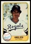 1981 Fleer #32 POR Amos Otis  Front Thumbnail