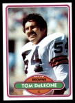 1980 Topps #129  Tom DeLeone  Front Thumbnail