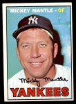 1967 Topps #150 Mickey Mantle Front Thumbnail