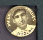 1910 Sweet Caporal Pins LG Mickey Doolan  Front Thumbnail